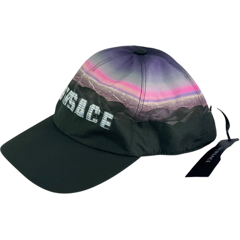 Versace Multicolor Nylon Men Baseball Cap Hills 5… - image 1